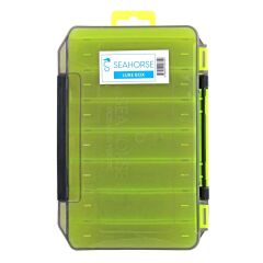 Sea Horse Lure Box Çift Taraflı  maket kutusu 195*110*35 (yeşil)