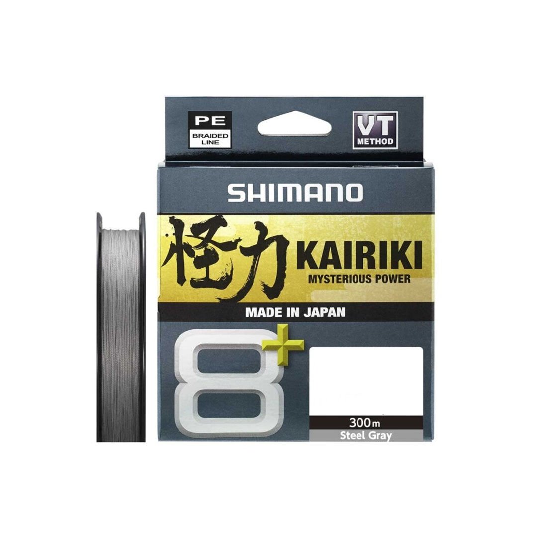 Shimano Kairiki 8+ 300 Mt Grey İp Misina 0.13 mm