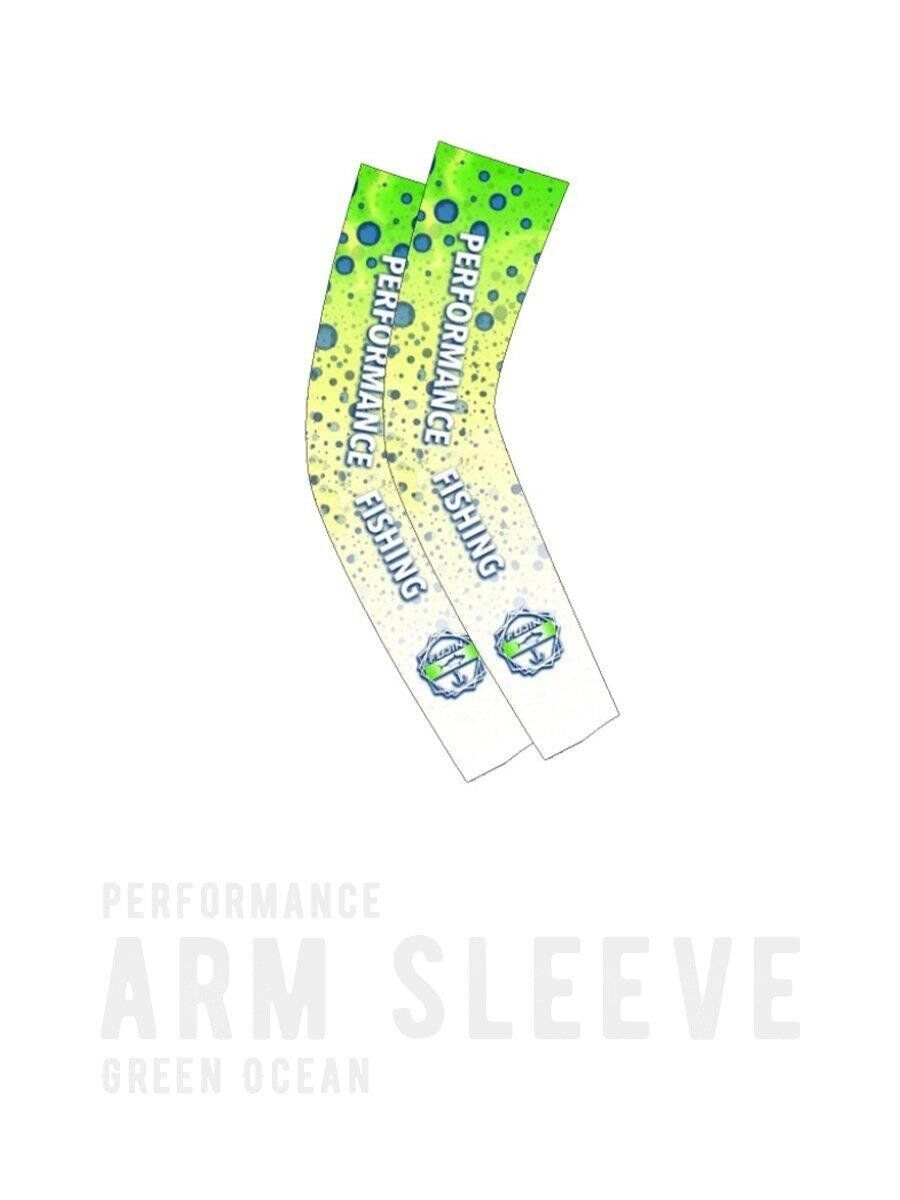 Fujin Arm Sleeve Green Ocean Kolluk RENK/ #OCEAN GREEN