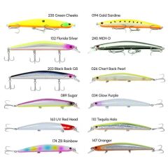 Fujin Z-Bass Minnow 125F 21gr Maket Balık - 163 uv red head