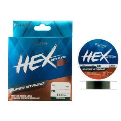 Fujin Hex Braid 8x 150 Mt Moss Green İp Misina