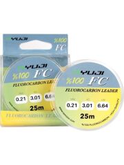 RYUJİ  %100 FC 25m Fluoro Carbon Leader Misina 0.21 MM