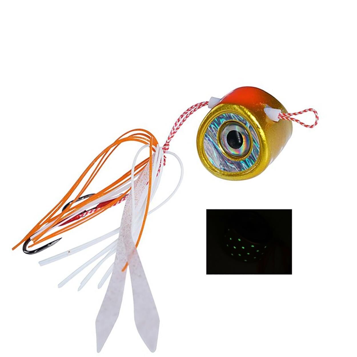 Fujin Salty Rubber 240gr SR Serisi Tai Rubber Set - 10 Orange Glow SR-21