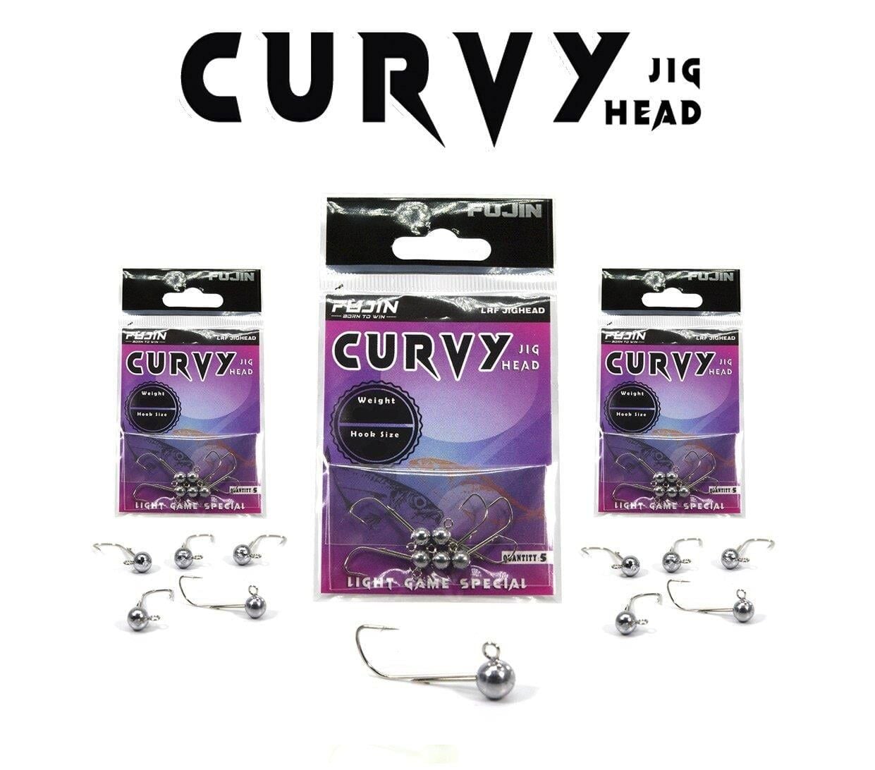 Fujin Curvy Jig Head 6 numara 1 gr