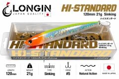 Longin Hi-Standard 120S 120mm 21gr Sinking Maket Balık RENK: #TU001WD
