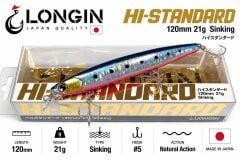 Longin Hi-Standard 120S 120mm 21gr Sinking Maket Balık RENK:#S022WD EFSANE SARDİN