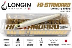 Longin Hi-Standard 120S 120mm 21gr Sinking Maket Balık RENK:# TU002PA YASİN GÖREVİN LİMİTED