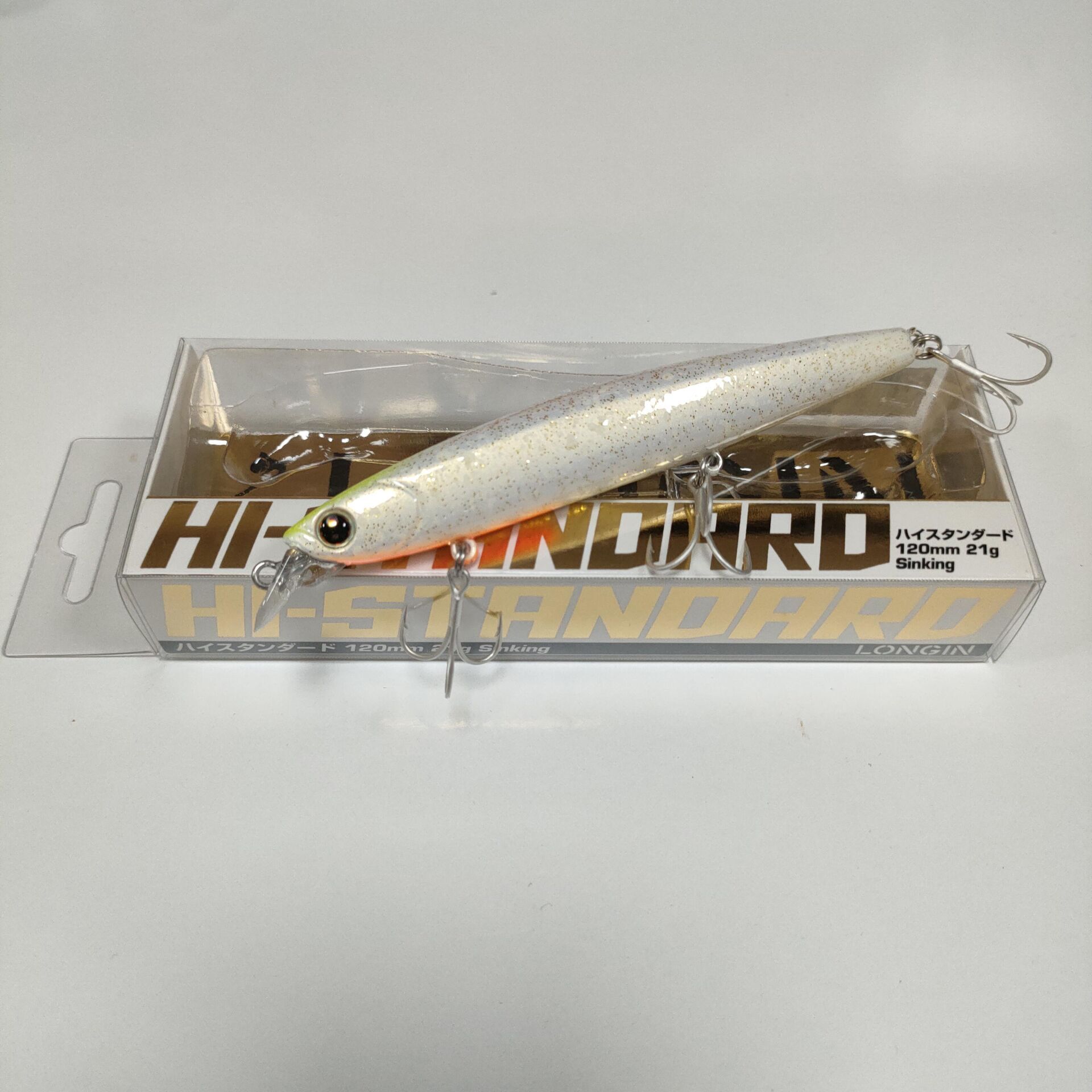 Longin Hi-Standard 120S 120mm 21gr Sinking Maket Balık RENK:# TU002PA YASİN GÖREVİN LİMİTED