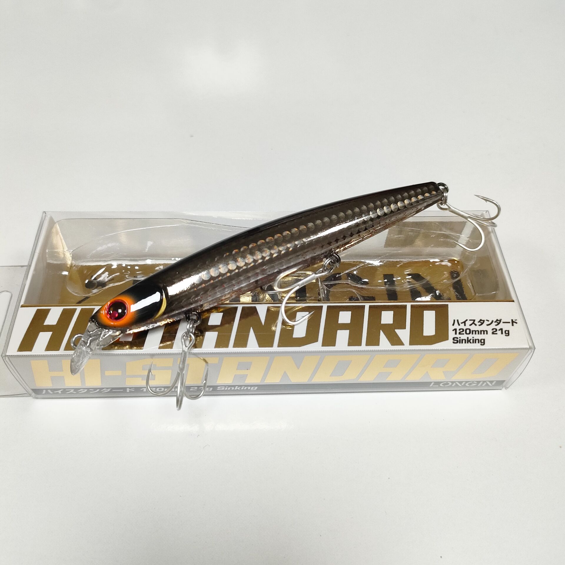 Longin Hi-Standart 120S 120mm 21gr Sinking Maket Balık RENK:#TU006LN BORA