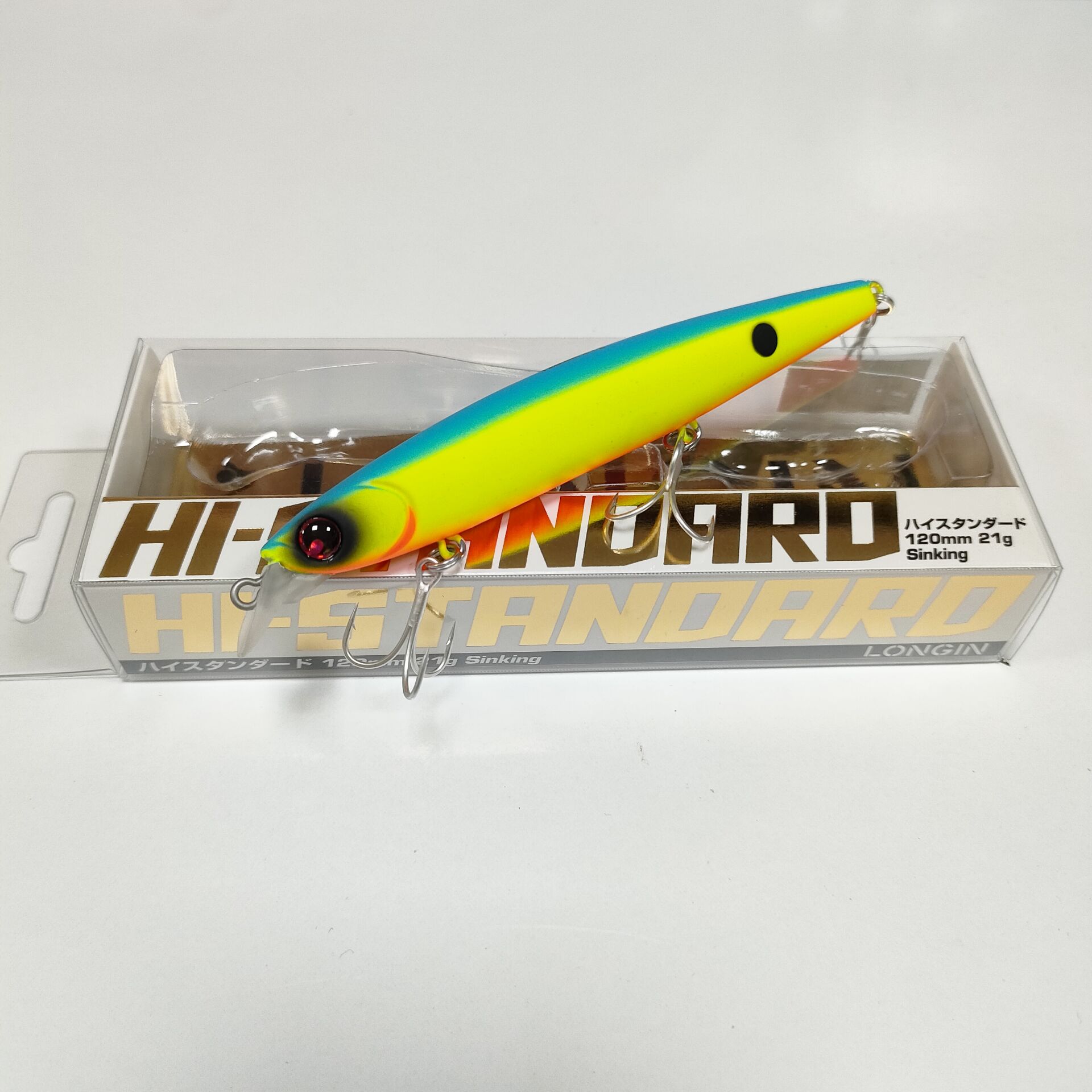 Longin Hi-Standart 120S 120mm 21gr Sinking Maket Balık RENK#TU007PA REVEL