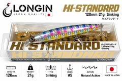 Longin Hi-Standard 120S 120mm 21gr Sinking Maket Balık RENK#S073T