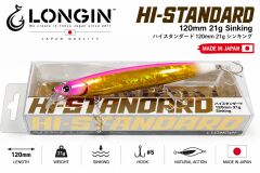 Longin Hi-Standard 120S 120mm 21gr Sinking Maket Balık RENK:#TU009MG