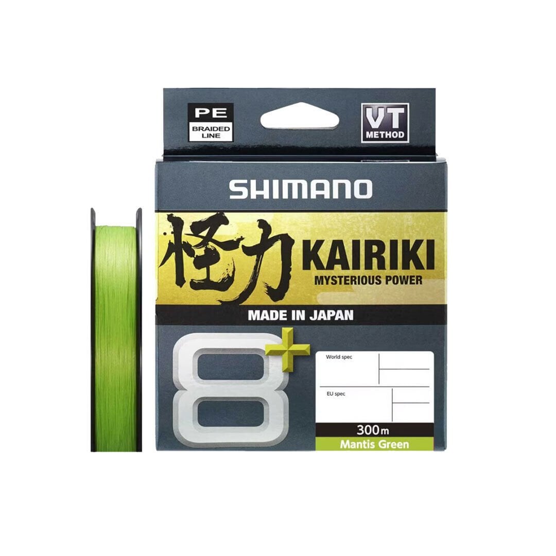 Shimano Kairiki 8+ 300 Mt Mantis Green İp Misina 0,06 mm