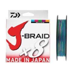 Daiwa JBraid 8B 300 M Multicolor 0.20 mm İp Misina