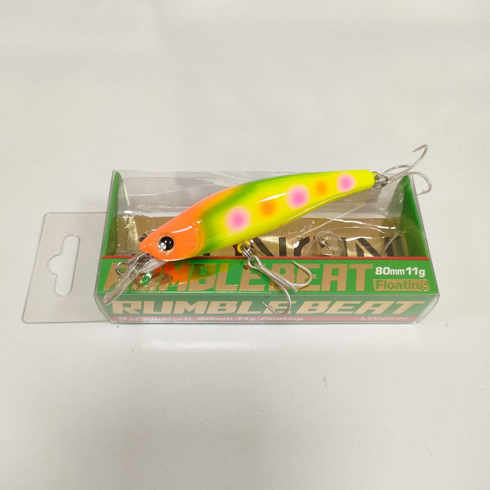 LONGİN Rumble Beat 80F 80mm 11gr Floating Maket Balık RENK:#TU010PA CARNİVAL