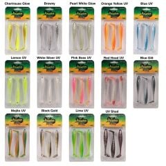 RYUJI PANIC SHAD 9CM, 5.5GR SİLİKON RENK: RED HEAD UV