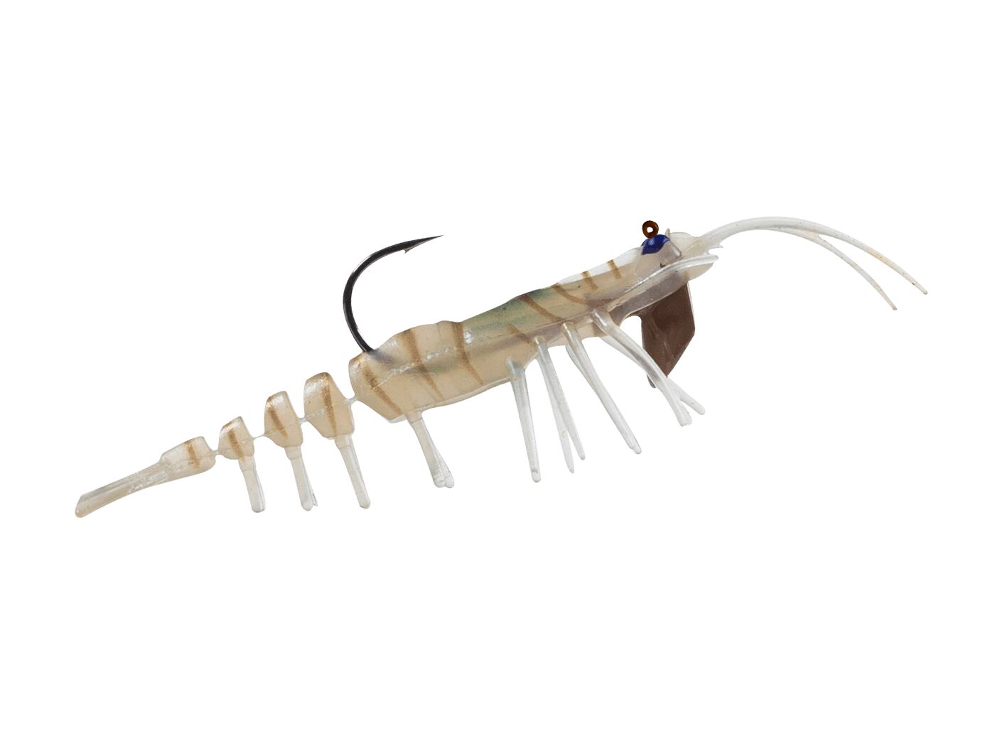 Hanfish Teke 75 mm 7 g silikon teke Renk:TK-520 Naturel Shrimp