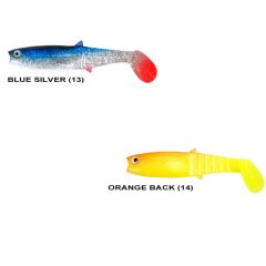 Remixon Buster Shad 8cm Silikon Yem (7 Adet) RENK: RED HEAD