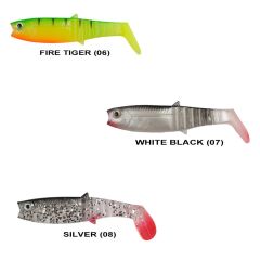 Remixon Buster Shad 8cm Silikon Yem (7 Adet) RENK: RED HEAD