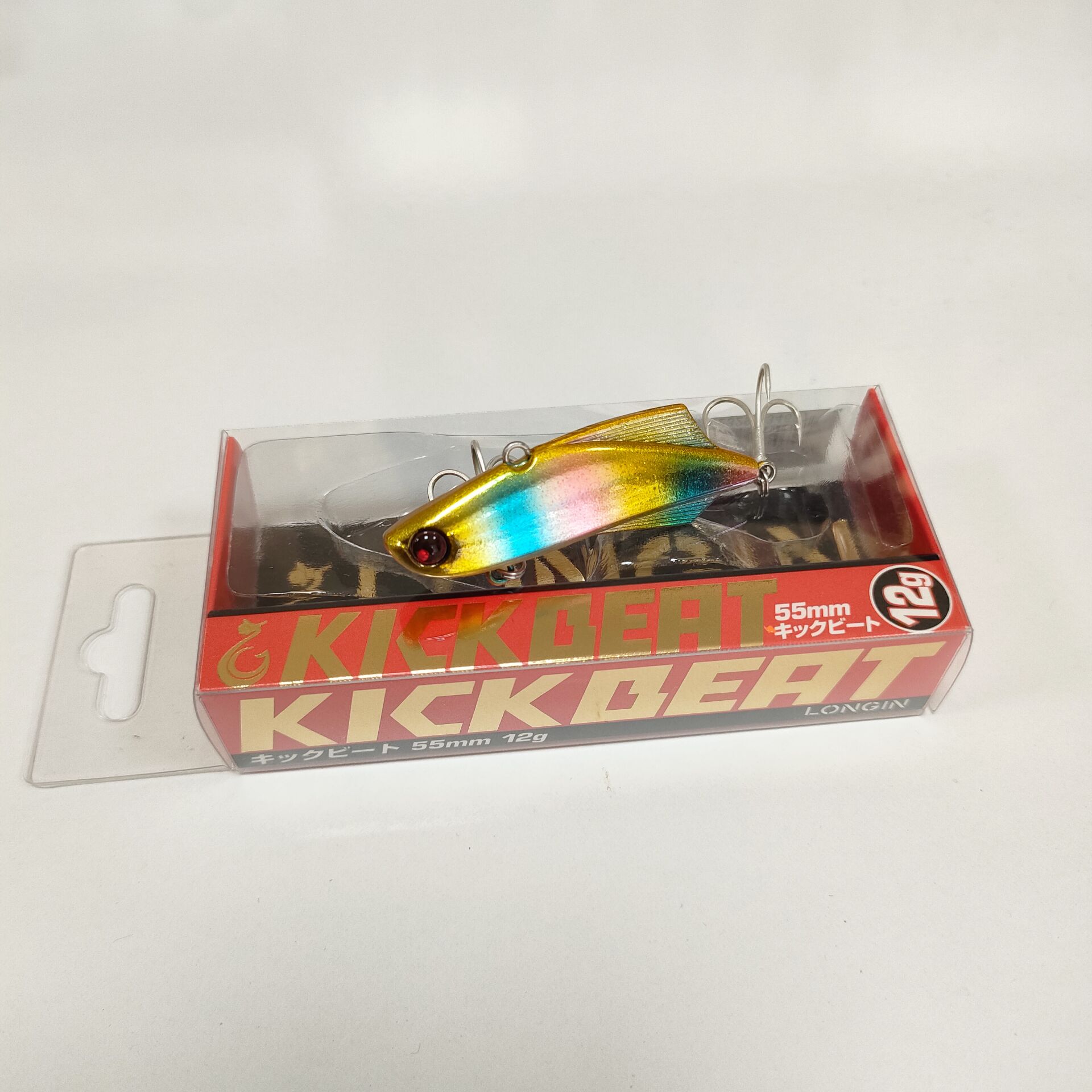 LONGİN Kickbeat 55 mm 12 g. vibrasyon yem RENK:#S043MK ALTIN PALYAÇO