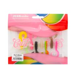 Hanfish Gurt 60 mm Mix Seri Silikon Yem MİX 1