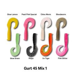 Hanfish Gurt 45 mm Mix Seri Silikon Yem MİX 1