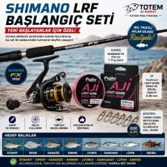 Shimano LRF seti yeni başlayanlar için özel