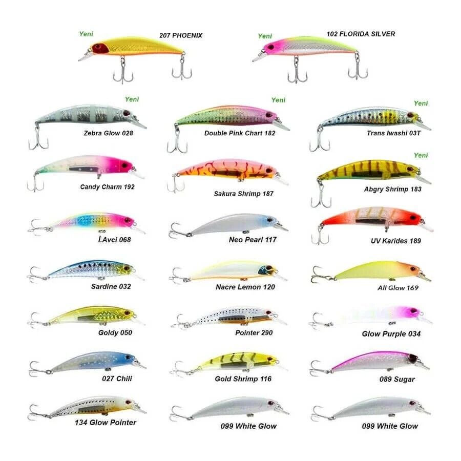 Fujin Ziggy7 70mm 9.6gr Sinking LRF Maket Balık - 187 Sakura Shrimp