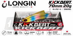 LONGİN Kickbeat 70 mm 20 g. Vibrasyon Yem renk:#S043MK ALTIN PALYAÇO