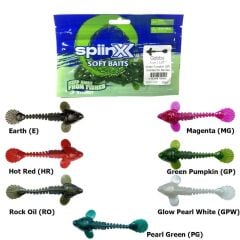 Spiinx Gobby 5cm 18 Adet LRF Silikonu - Green Pumpkin