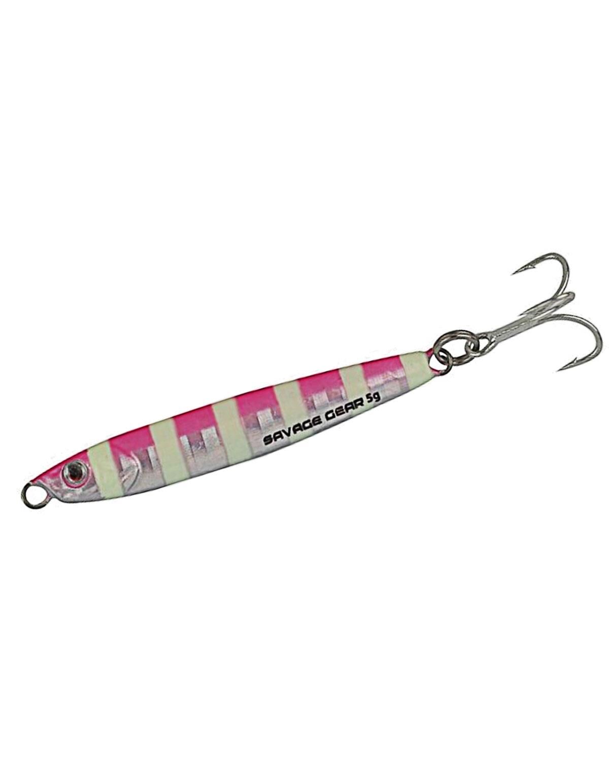 Savage gear 3D Slim Minnow 5 gr 4,6 cm LRF Jig Yem - Pınk Glow Zebra