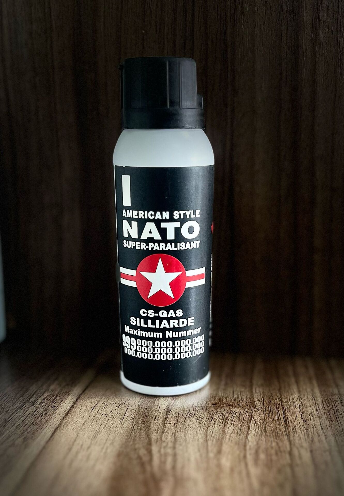 NATO 100 ml. Amerikan style biber gazı ,göz yaşartıcı sprey büyük boy