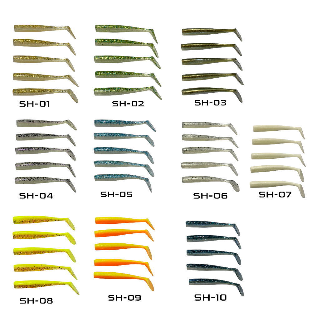Sea Horse Sandeel Silikon  8 Cm 5 Pcs #RENK: SH-08