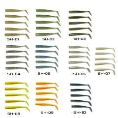 Sea Horse Sandeel Silikon  8 Cm 5 Pcs #RENK: SH-08