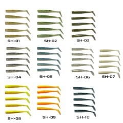Sea Horse Sandeel Silikon  8 Cm 5 Pcs #RENK: SH-09