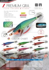 Premium Gira 2.0 Kalamar Zokası 6.5 cm 8 g. #RENK: BLUE