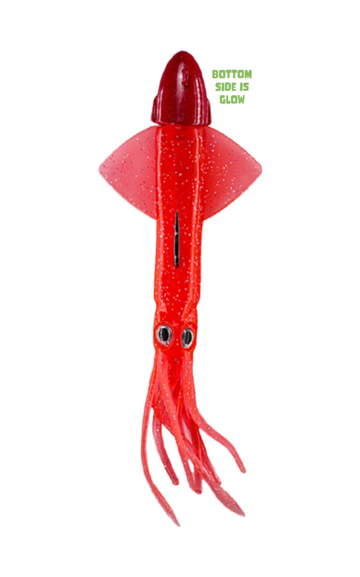 Fujin Calamax Squid 140gr slikon kalamar jig RENK : RED