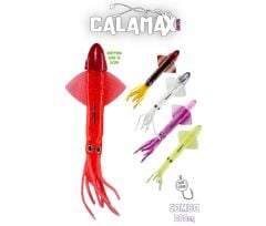 Fujin Calamax Squid 200gr slikon kalamar jig RENK : PURPLE
