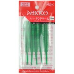 Nikko Sandworm Floating 8.5cm LRF Silikonu - GLOW WHITE 364