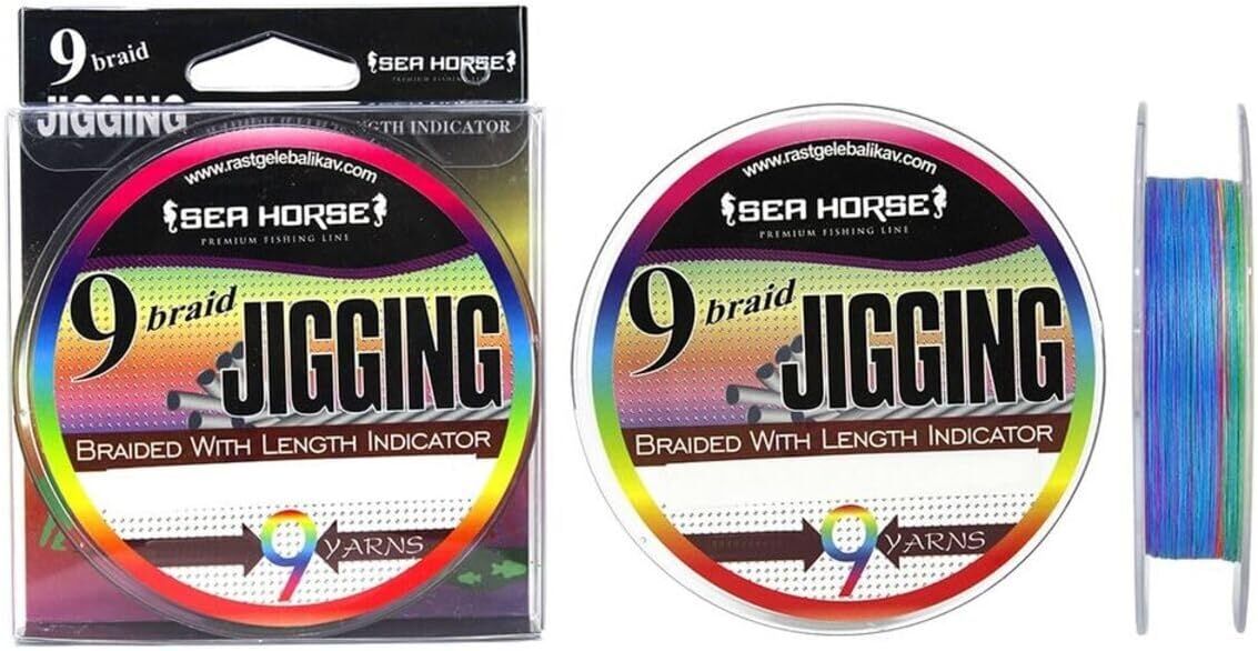 Sea Horse Jigging Pe 0,20 Mm 200mt 9x İpek Misina