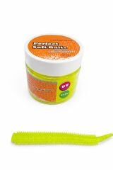 Pandora Perfect Soft Baits Sand Worm 7cm (Kavanozlu Ambalaj) - light green