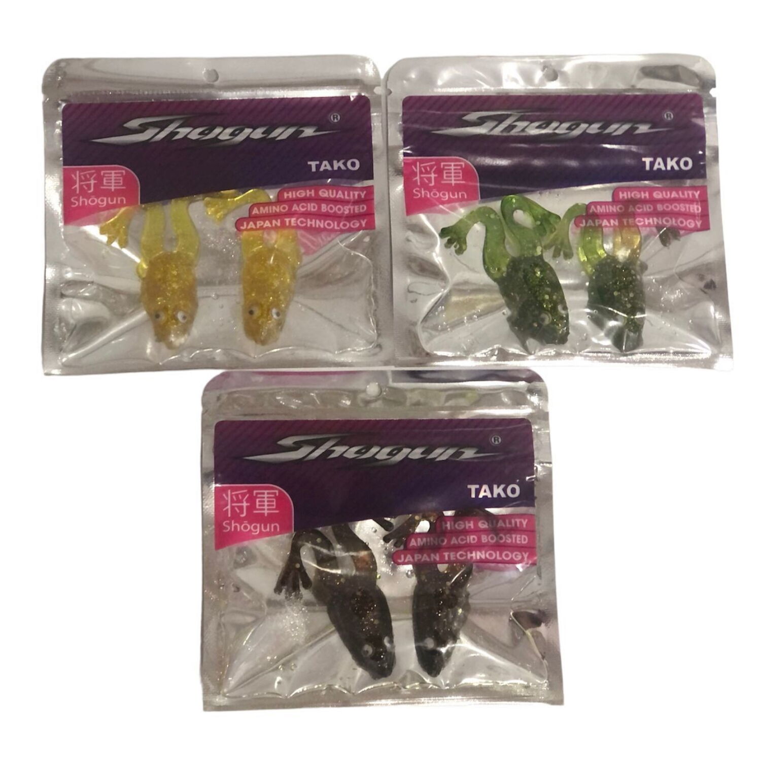 Shogun Tako Frog 2 Adet Silikon Yem - Green