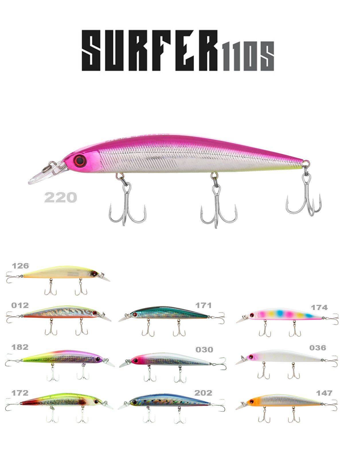 Fujin Surfer 110s 20gr 11cm Maket Balık -  RENK:220 sugar lemon
