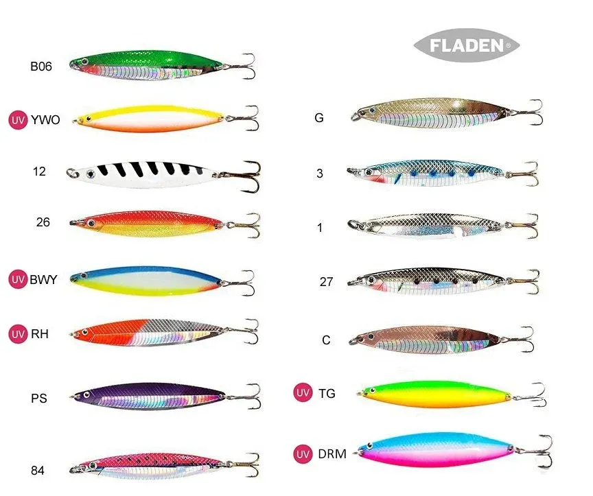 Fladen Nidingen Lüfer Kaşik 22 G RENK # 1