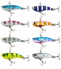 Savage Gear 3D Minnow VIB Blade 5.5 cm 14.5 g – Gold Pink Zebra