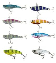 Savage gear 3D VIB Blade 4,5 cm 8,5gr VİBRASYON #RENK: Blue pink zebra