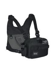 Fujin Tactical Vest Black Balıkçı Çantası