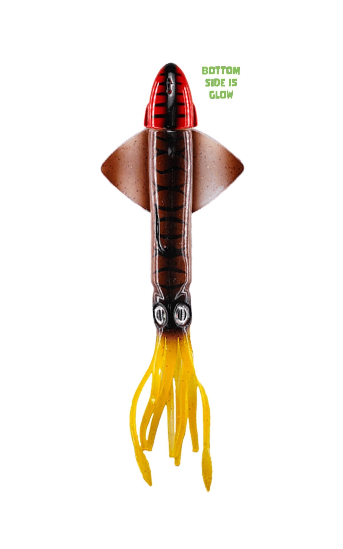 Fujin Calamax Squid 200gr slikon kalamar jig RENK : Forest