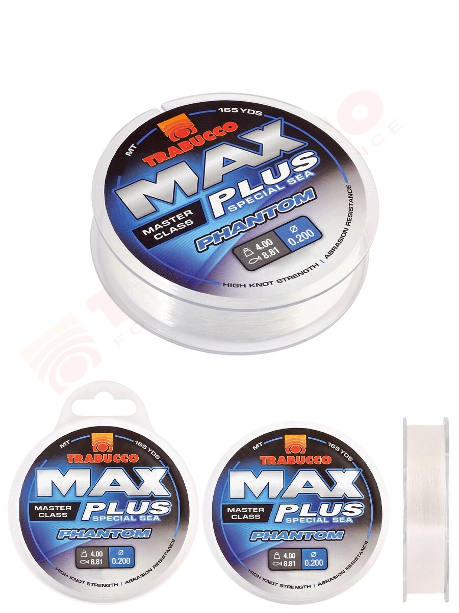 Trabucco Max Plus Phantom 150 mt 0.20 mm Olta Misinası
