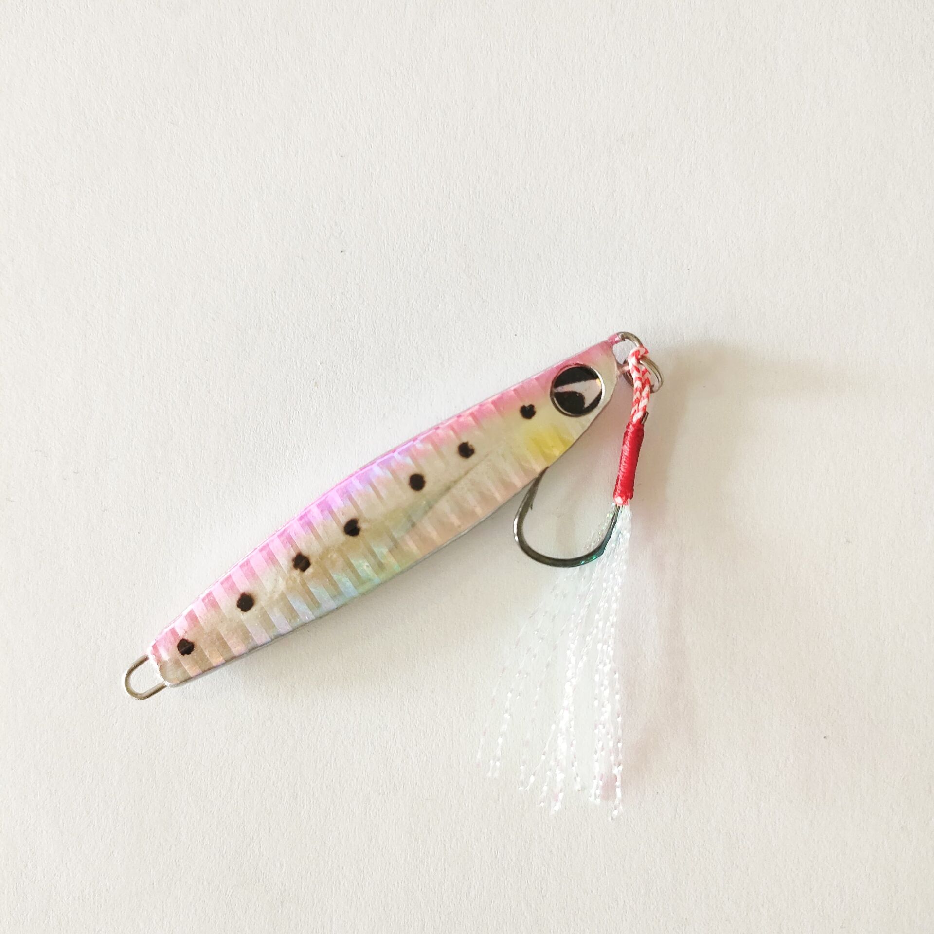 FİSH-ON TWİSTER  jig 80 mm 35 g #RENK 12 PİNK SARDİNE